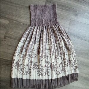 Anthropologie Lapis Floral Dress